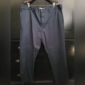 Haggar Navy Straight Chinos 44x30